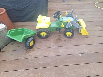 Photo of free Child's play tractor and trailer (Sunningdale SL5) #1