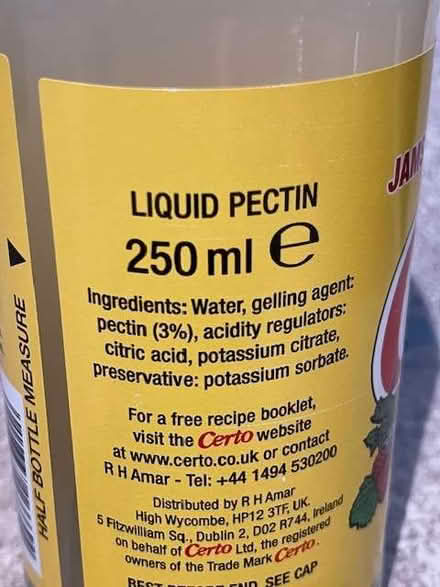 Photo of free Pectin for jam making (Norfolk Park S2) #3