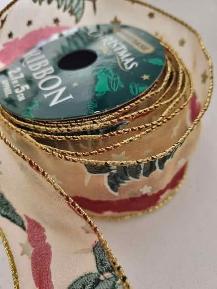Photo of free Christmas wired ribbon (Loughborough) #1