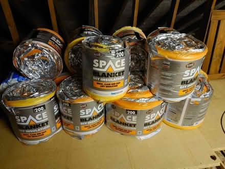 Photo of free Loft insulation rolls x 14 (200mm) (Clerwood EH12) #1