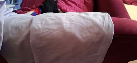 Photo of free microfabric double sheet set with pillow case lilac used (Wigmore LU2) #2