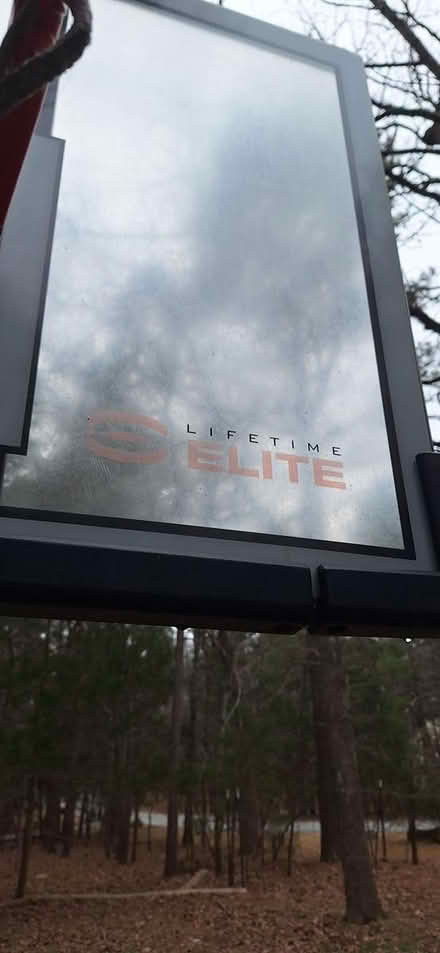 Photo of free basketball goal (carrboro) #2