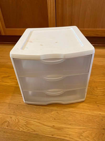 Photo of free 3 drawer desktop organizer (Greenwood) #1