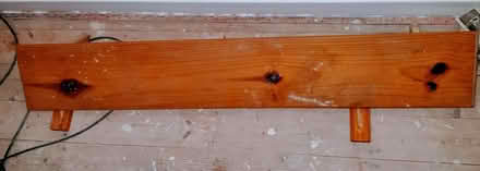 Photo of free One 4ft and one 3ft Wooden Shelve (HP2 5JJ) #1