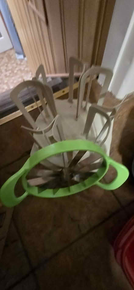 Photo of free Rotating cntnr hldr watrmelon slicr (Block by Lombard pool) #1