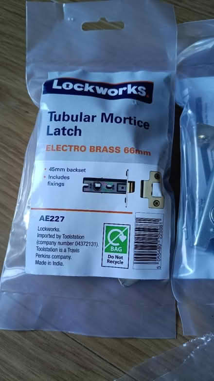 Photo of free 5 x Door tubular Latches (Stanford le hope, SS17) #3