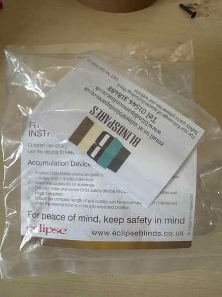 Photo of free Hooks to make blind cords safer (Coalpit Heath BS36) #2