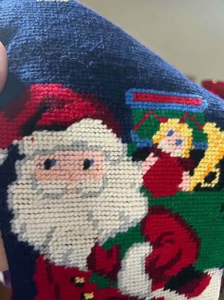 Photo of free Holiday garland and stockings (Chevy Chase DC) #3