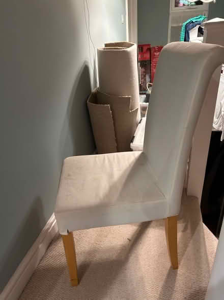 Photo of free Two dining chairs (Royston, by the station (SG8)) #2