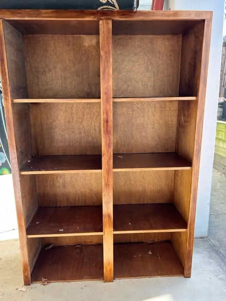 Photo of free Solid wood shelving unt (Arlington - Cherrydale) #1