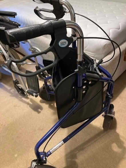 Photo of free NRS 3 wheel walker/ rollator (St. Albans AL1) #3