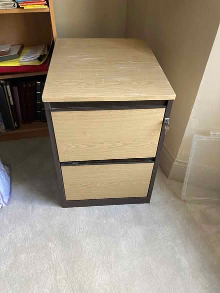 Photo of free 2 drawer lockable filing cabinet (Cotham BS6) #1
