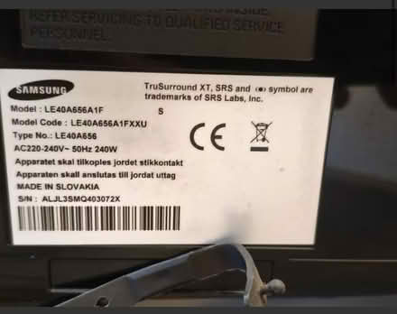 Photo of free Samsung 40" Full HD LCD TV (Basingstoke RG22) #2