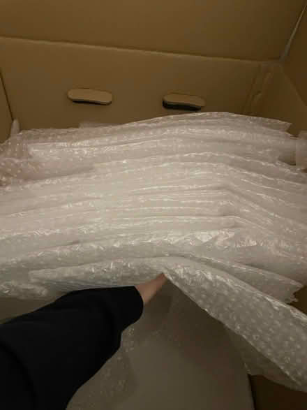 Photo of free Bubble wrap and packing paper (Dore, S17) #3