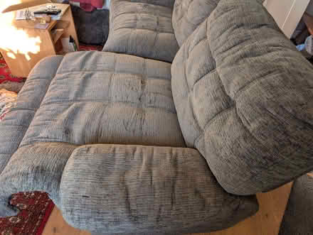 Photo of free Large Grey Recliner Sofa (Saltaire BD18) #2