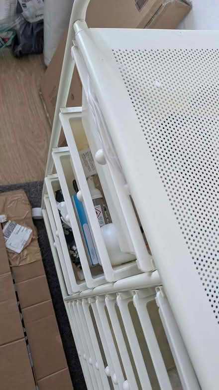 Photo of free Metal and plastic storage unit (Birmingham, Selly Oak) #2