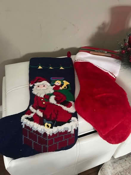 Photo of free Holiday garland and stockings (Chevy Chase DC) #2