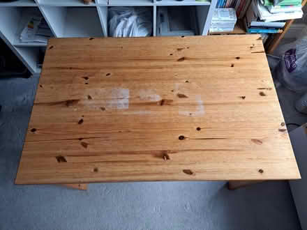 Photo of free Solid wood six seater Dining Table (Heswall) #3