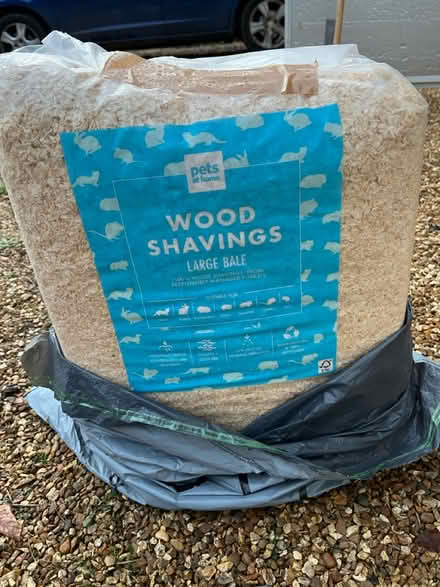 Photo of free Large bale of wood shavings (GU7 1SA) #1
