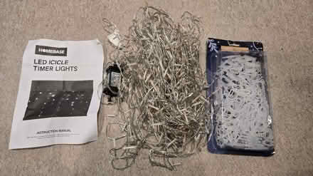 Photo of free LED Icicle Lights + Gutter clips (Tunbridge Wells) #1