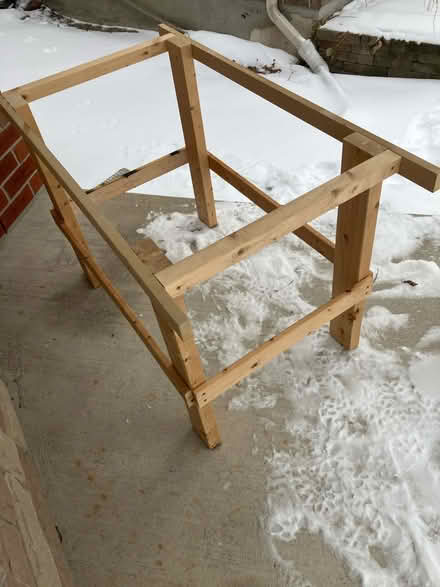 Photo of free Table frame (Crystal beach) #1