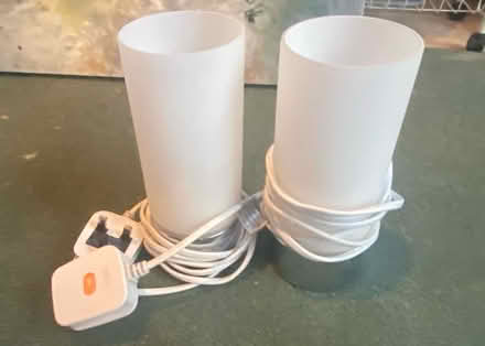 Photo of free Bedside table lamps (Mill Lane crowborough TN6) #1