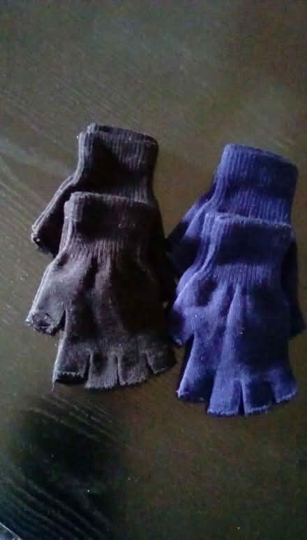 Photo of free Four pairs of small fingerless gloves - unworn (Lower Earley RG6) #1