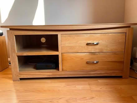 Photo of free Large tv unit (oak) (Oxford, OX4 7) #2