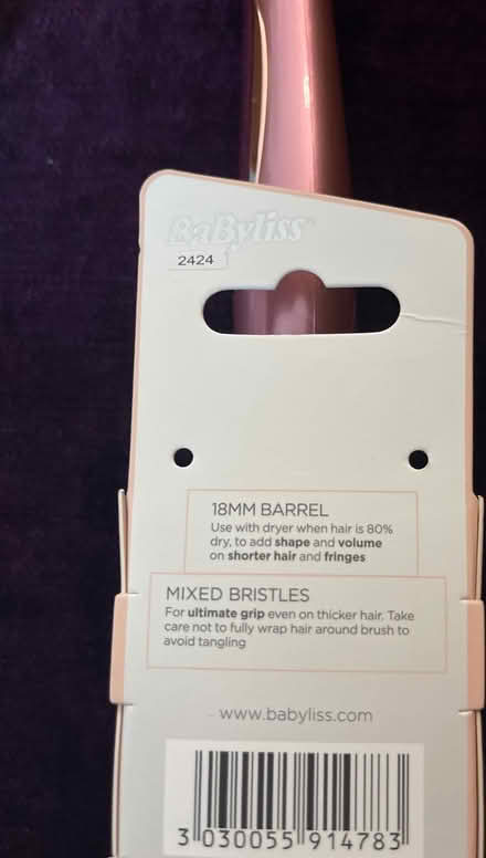 Photo of free Brand new hair brush Babyliss (Wokingham RG40) #2