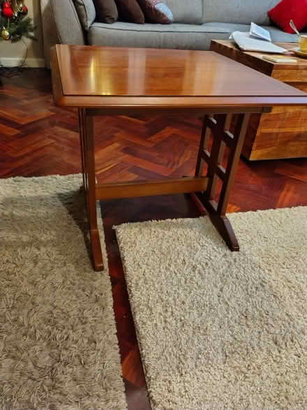 Photo of free Dark wood side table (tn14 7) (Halstead) #1