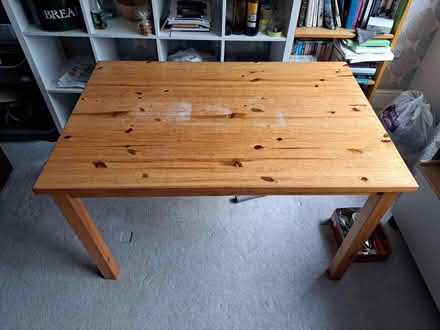 Photo of free Solid wood six seater Dining Table (Heswall) #4