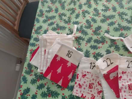 Photo of free Advent bunting with pockets. New (GL6) #3