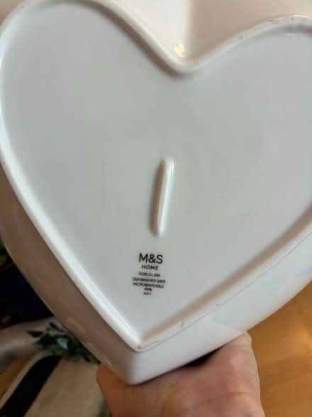 Photo of free M&S big heart shaped bowl (Waterloo) #2