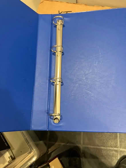 Photo of free Blue 4 ring binder (Llandaff CF5) #1