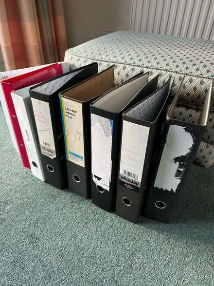 Photo of free Lever Arch Files (Cheadle Hulme SK8) #1