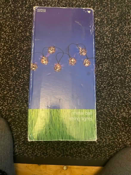 Photo of free M&S metal ball string lights (Feltham, TW13) #1
