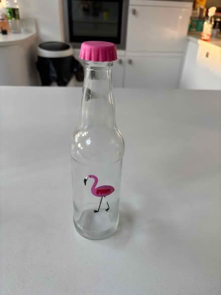 Photo of free Pineapple cups and flamingo bottle (Wallington SM6) #2