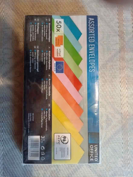 Photo of free Pack of 50 coloured envelopes. (Twerton) #1