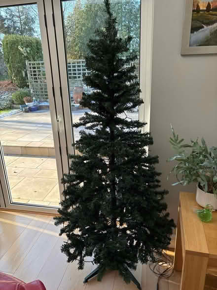 Photo of free 6’ Christmas Tree with stand (RG8 (Whitchurch Hill)) #2