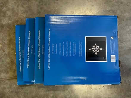 Photo of free Christmas stars window silhouette (NE Vienna) #2