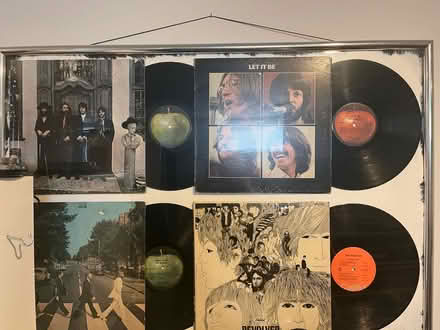 Photo of free Beatles photo album art hanging (Somerville, Spring Hill) #1