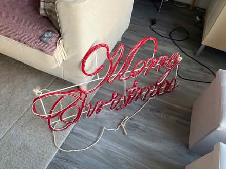 Photo of free Neon Christmas sign (Charlton OX12) #1