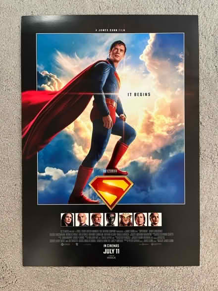 Photo of free Small superman poster (Nettlestead Green ME18) #1