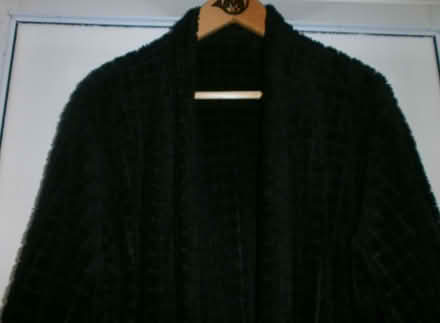 Photo of free Mens Black Waffle Fleece Dressing Gown Size L (Bryn WN4) #1