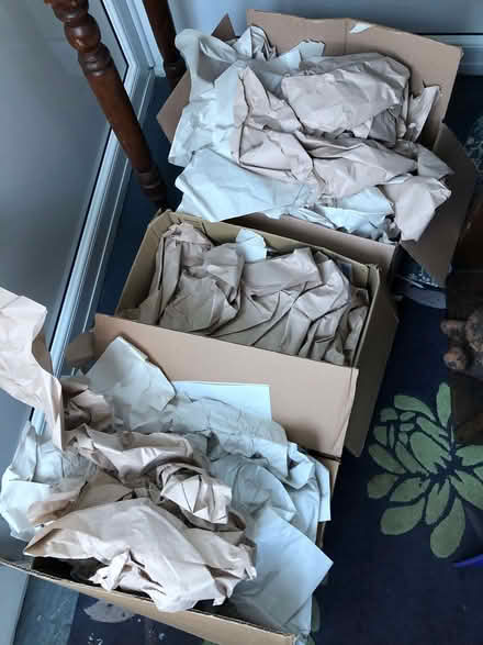 Photo of free Boxes of paper for packaging (Sprowston NR7) #1