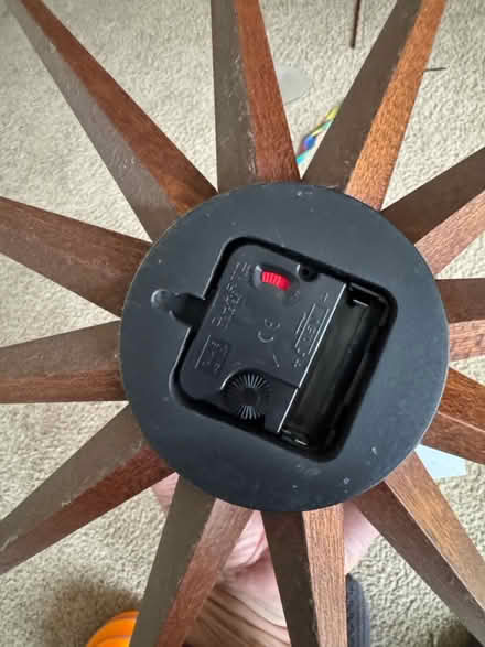 Photo of free Mid century modern wall clock (San Jose California) #2