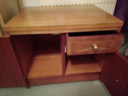 Photo of free Wooden cupboard (Orton Goldhay) #1