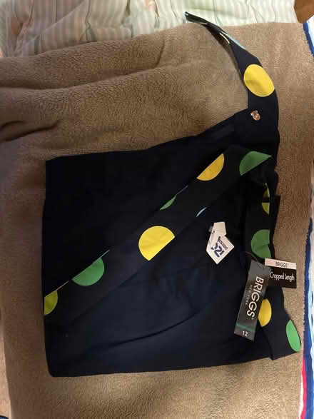 Photo of free 4 pairs Size 12 capris with tags (Marley) #1