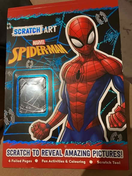 Photo of free Spider Man Scratch Art (Frome (Central)) #1