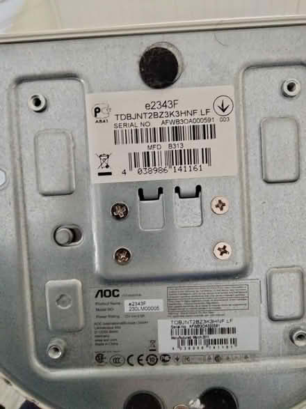 Photo of free Computer monitor AOC e2343F (B47) #3